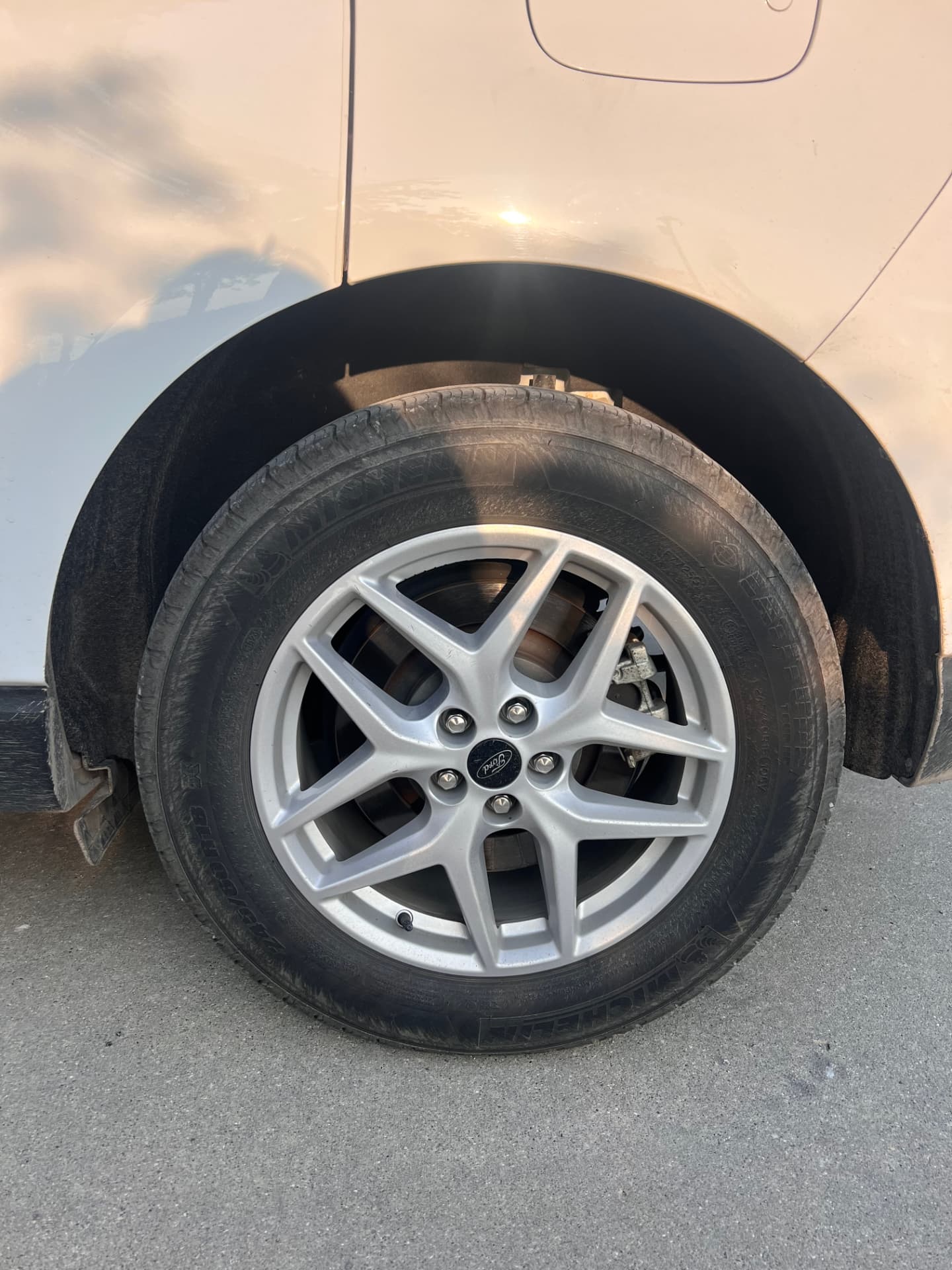 Wheel before detailing