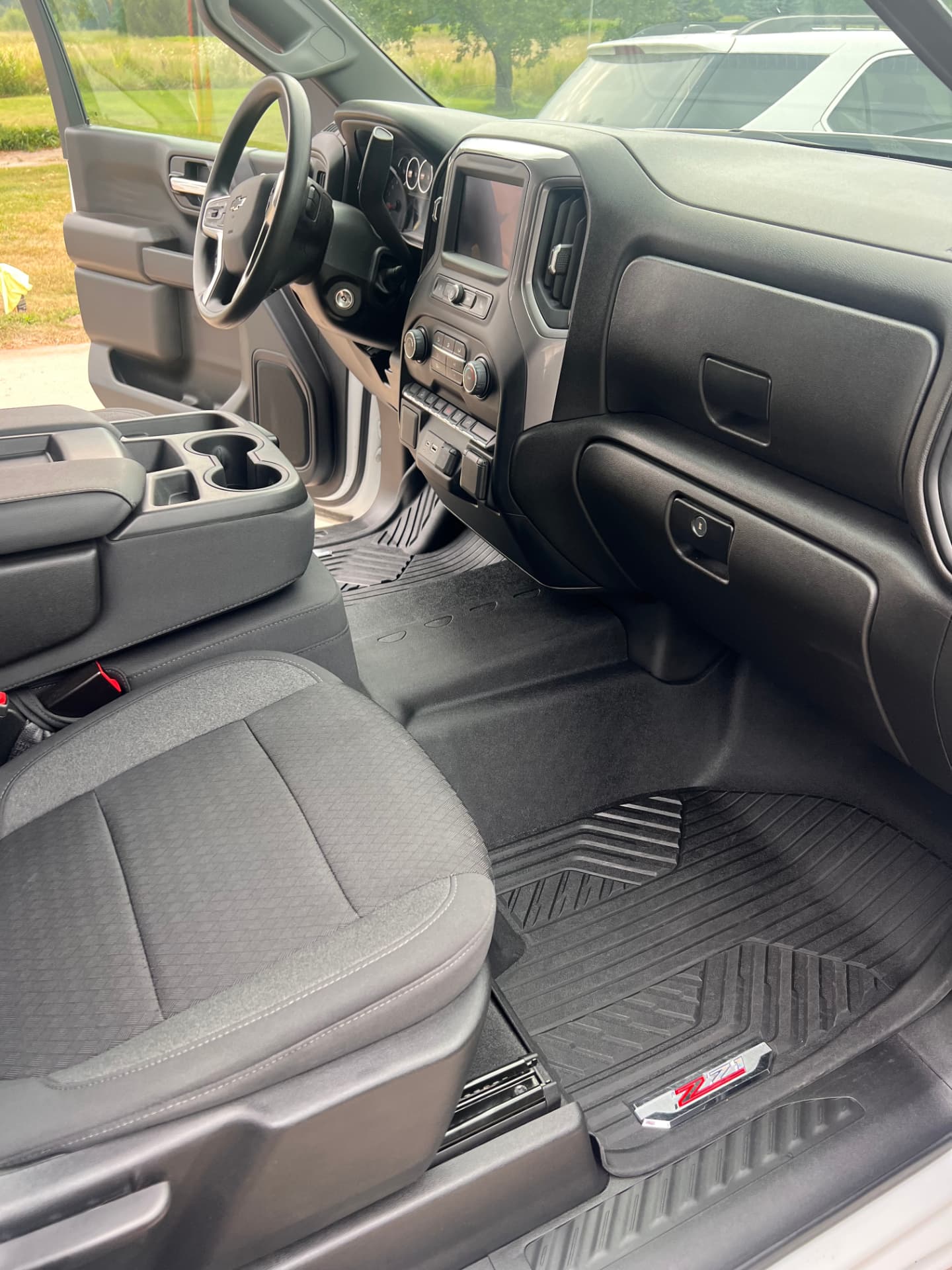 Detailed truck interior